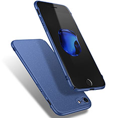 Hard Rigid Plastic Quicksand Cover Q02 for Apple iPhone 7 Blue