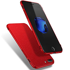 Hard Rigid Plastic Quicksand Cover Q02 for Apple iPhone 7 Plus Red