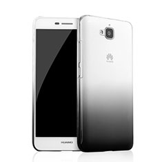 Hard Rigid Transparent Gradient Cover for Huawei Y6 Pro Black