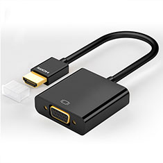 HDMI Male to VGA Cable Adapter H02 for Apple MacBook Pro 13 Black