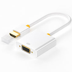 HDMI Male to VGA Cable Adapter H02 for Huawei MagicBook Pro 2020 16.1 White