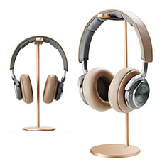 Headphone Display Stand Holder Rack Earphone Headset Hanger Universal H01 for Alcatel 3V Gold