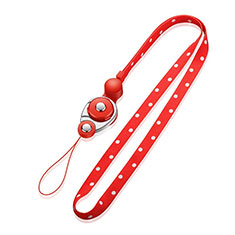 Lanyard Cell Phone Neck Strap Universal K07 for Alcatel 3 Colorful