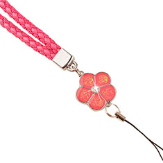 Lanyard Cell Phone Neck Strap Universal N03 for Xiaomi Mi Note 10 Pro Red