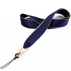Lanyard Cell Phone Neck Strap Universal N08 for Xiaomi Mi 10 Blue