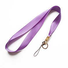 Lanyard Cell Phone Neck Strap Universal N10 for Xiaomi Redmi Note 4 Purple
