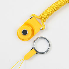 Lanyard Cell Phone Neck Strap Universal for Google Pixel Yellow