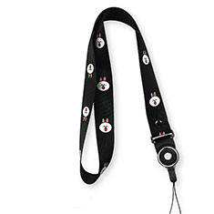 Lanyard Cell Phone Strap Universal K02 for Samsung Galaxy S10e Black