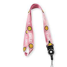 Lanyard Cell Phone Strap Universal K02 for Samsung Galaxy F52 5G Pink