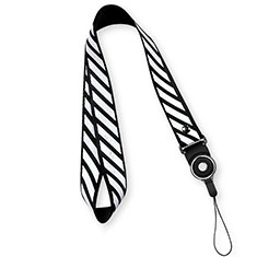 Lanyard Cell Phone Strap Universal K02 White