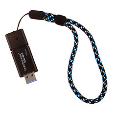 Lanyard Cell Phone Strap Universal K04 for Nokia Lumia 1320 Blue