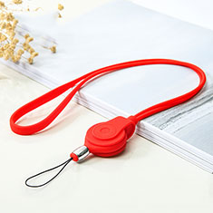 Lanyard Cell Phone Strap Universal K05 for Asus Zenfone Max Plus M2 ZB634KL Red