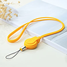 Lanyard Cell Phone Strap Universal K05 for Samsung Galaxy J7 Prime Yellow
