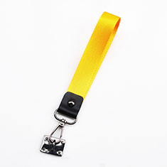 Lanyard Cell Phone Strap Universal K06 for Motorola Moto Edge 20 Lite 5G Yellow