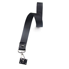 Lanyard Cell Phone Strap Universal K09 for Oppo A92 Black