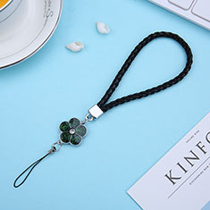 Lanyard Cell Phone Strap Universal K11 for Oppo Find X3 Neo 5G Black