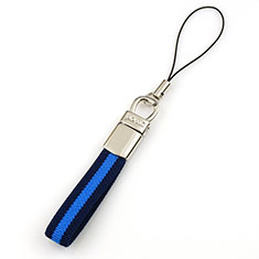 Lanyard Cell Phone Strap Universal K12 for Oppo A73 2020 Blue