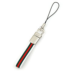 Lanyard Cell Phone Strap Universal K14 White