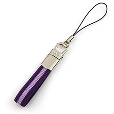 Lanyard Cell Phone Strap Universal K15 for Oneplus 7T Purple