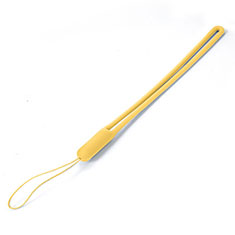 Lanyard Cell Phone Strap Universal W01 for Samsung Galaxy S21 5G Yellow