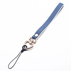Lanyard Cell Phone Strap Universal W04 for Huawei G8 Sky Blue