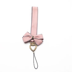 Lanyard Cell Phone Strap Universal W05 for Oppo Find X2 Lite Rose Gold