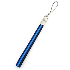 Lanyard Cell Phone Strap Universal W07 for Oppo Find X2 Lite Blue