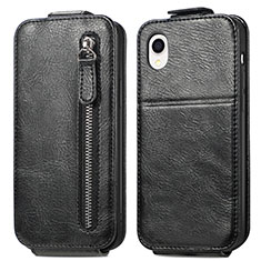 Leather Case Flip Cover Vertical for Samsung Galaxy A22 5G SC-56B Black