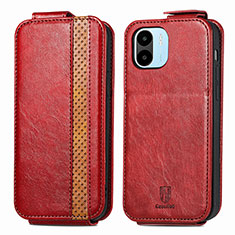 Leather Case Flip Cover Vertical for Xiaomi Redmi A1 Red