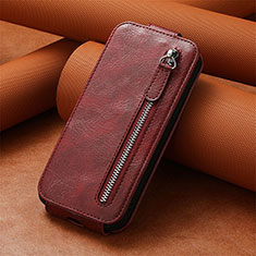 Leather Case Flip Cover Vertical S01D for Xiaomi Poco F4 GT 5G Red