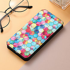 Leather Case Stands Fashionable Pattern Flip Cover H09 Holder for Apple iPhone 14 Pro Max Mixed