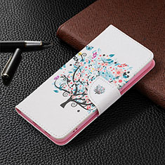 Leather Case Stands Fashionable Pattern Flip Cover Holder B01F for Samsung Galaxy S21 Plus 5G Mixed
