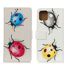 Leather Case Stands Fashionable Pattern Flip Cover Holder D02Y for Motorola Moto Edge S 5G Mixed