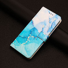 Leather Case Stands Fashionable Pattern Flip Cover Holder Y01X for Xiaomi Mi 13 5G Blue