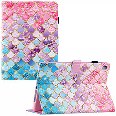 Leather Case Stands Fashionable Pattern Flip Cover Holder Y02B for Apple iPad Air 2 Colorful