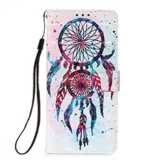 Leather Case Stands Fashionable Pattern Flip Cover Holder Y02B for Apple iPhone 13 Mixed