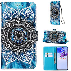 Leather Case Stands Fashionable Pattern Flip Cover Holder Y02B for Samsung Galaxy A21 European Mixed