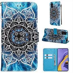 Leather Case Stands Fashionable Pattern Flip Cover Holder Y02B for Samsung Galaxy M40S Mixed