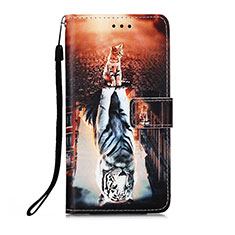 Leather Case Stands Fashionable Pattern Flip Cover Holder Y02B for Xiaomi POCO C3 Colorful