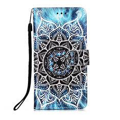 Leather Case Stands Fashionable Pattern Flip Cover Holder Y02B for Xiaomi Redmi 9AT Colorful