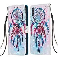 Leather Case Stands Fashionable Pattern Flip Cover Holder Y03B for Samsung Galaxy M11 Mixed