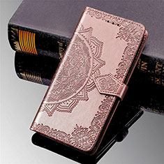 Leather Case Stands Fashionable Pattern Flip Cover L01 Holder for Xiaomi Mi 11 Ultra 5G Pink