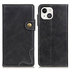 Leather Case Stands Flip Cover A06 Holder for Apple iPhone 13 Black