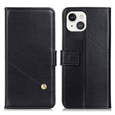 Leather Case Stands Flip Cover A09 Holder for Apple iPhone 13 Black