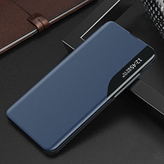 Leather Case Stands Flip Cover A10D Holder for Xiaomi Mi 11 Pro 5G Blue