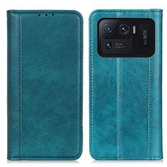 Leather Case Stands Flip Cover D03Y Holder for Xiaomi Mi 11 Ultra 5G Green