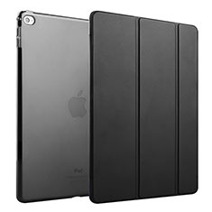 Leather Case Stands Flip Cover for Apple iPad Mini 4 Black
