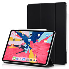 Leather Case Stands Flip Cover for Apple iPad Pro 11 (2018) Black