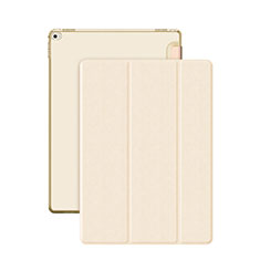 Leather Case Stands Flip Cover for Apple iPad Pro 12.9 Gold