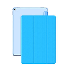 Leather Case Stands Flip Cover for Apple iPad Pro 12.9 Sky Blue